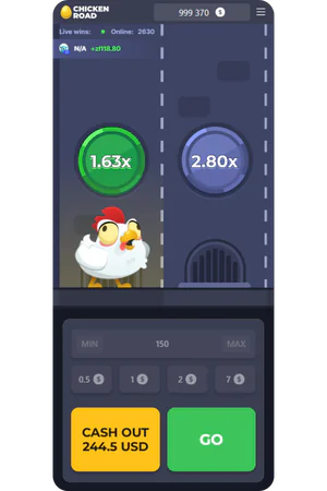 Successful step with multiplier increase Mafia Casino